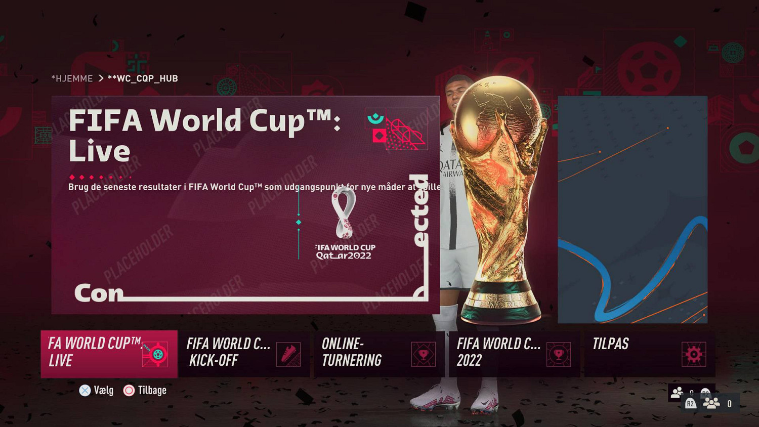 《FIFA23》世界杯模式意外泄露 PS5玩家可訪問但不能玩 《FIFA23》世界杯模式意外泄露 PS5玩家可訪問但不能玩