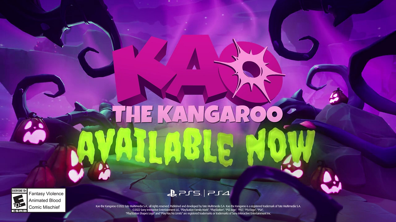 平台動作遊戲《袋鼠闖天關》萬聖節DLC宣傳片