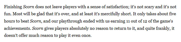 恐怖解密遊戲《蔑視》M站均分72：或許不會太受歡迎