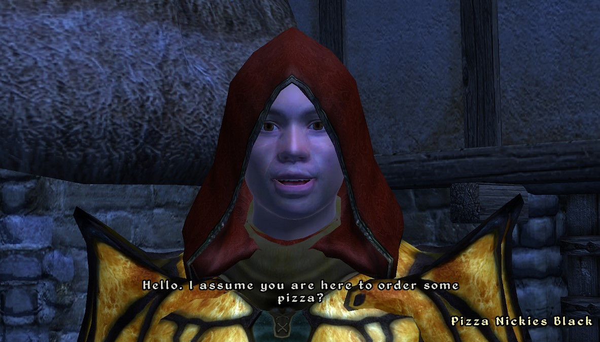 《上古卷軸4》MOD：在遊戲裡訂購達美樂披薩送貨上門