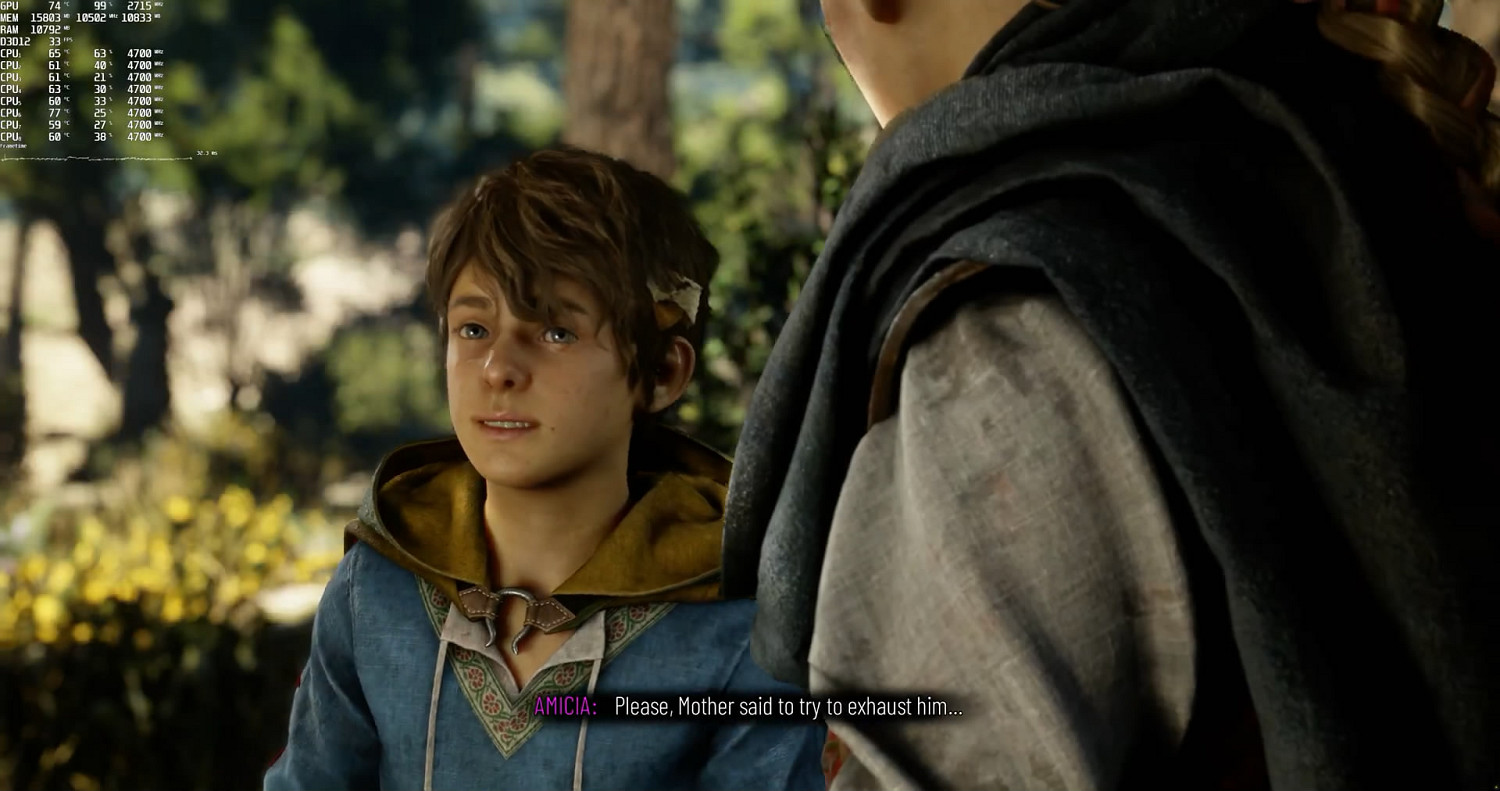 卡皇?RTX4090運行8K《瘟疫傳說:安魂曲》竟穩不住30幀 卡皇?RTX4090運行8K《瘟疫傳說:安魂曲》竟穩不住30幀