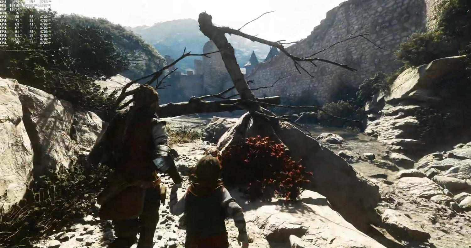 卡皇?RTX4090運行8K《瘟疫傳說:安魂曲》竟穩不住30幀 卡皇?RTX4090運行8K《瘟疫傳說:安魂曲》竟穩不住30幀