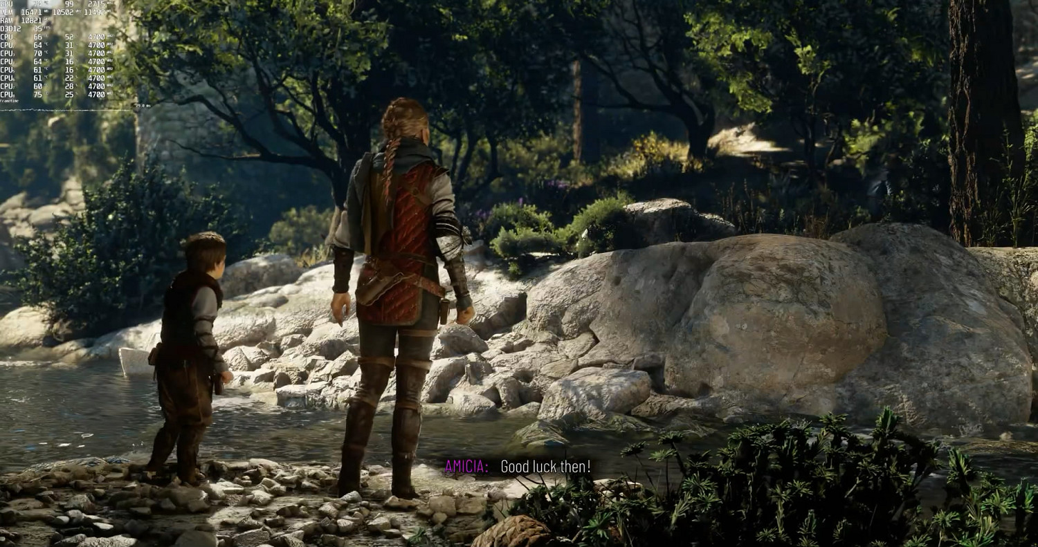 卡皇?RTX4090運行8K《瘟疫傳說:安魂曲》竟穩不住30幀 卡皇?RTX4090運行8K《瘟疫傳說:安魂曲》竟穩不住30幀