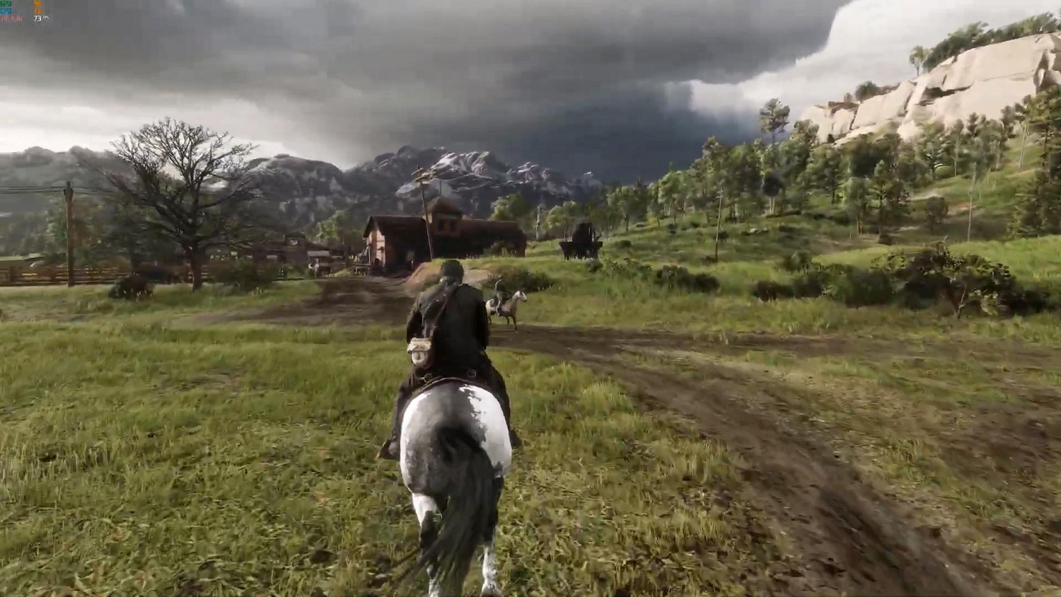 RTX4090《荒野大鏢客2》100+MOD史詩級炸裂畫質