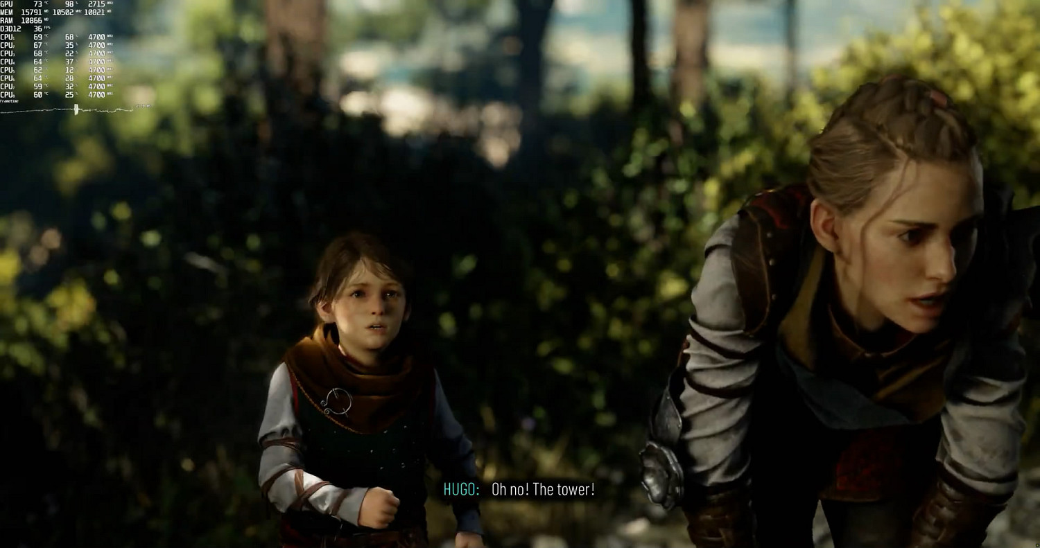 卡皇?RTX4090運行8K《瘟疫傳說:安魂曲》竟穩不住30幀 卡皇?RTX4090運行8K《瘟疫傳說:安魂曲》竟穩不住30幀