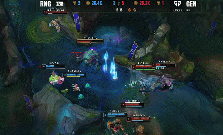 《英雄聯盟》S12小組賽戰報：RNG不敵GEN 雙方進行加賽