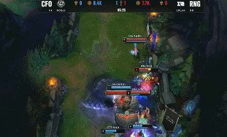 《英雄聯盟》S12小組賽戰報：RNG輕取CFO拿下五連勝