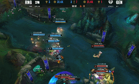 《英雄聯盟》S12小組賽戰報：RNG不敵GEN 雙方進行加賽