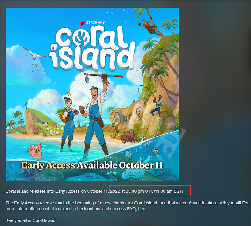 《珊瑚島》什麽時候解鎖?Coral Island遊戲解鎖時間介紹 《珊瑚島》什麽時候解鎖?Coral Island遊戲解鎖時間介紹