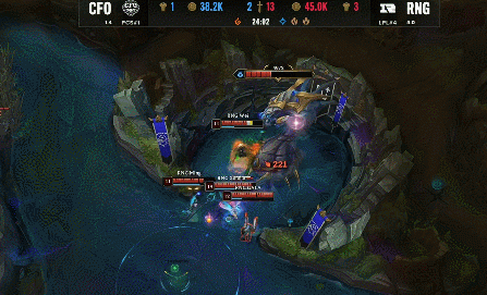 《英雄聯盟》S12小組賽戰報：RNG輕取CFO拿下五連勝