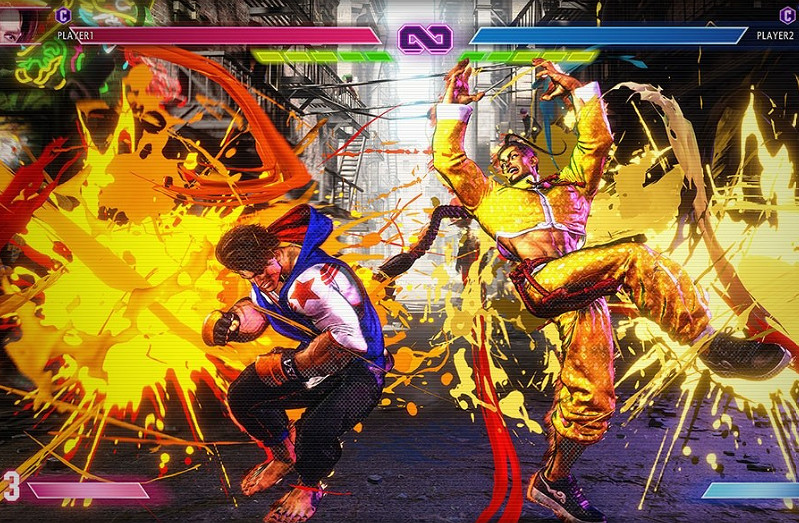 在快打旋風6，你能看見比2077的捏牛子更抽象的捏人