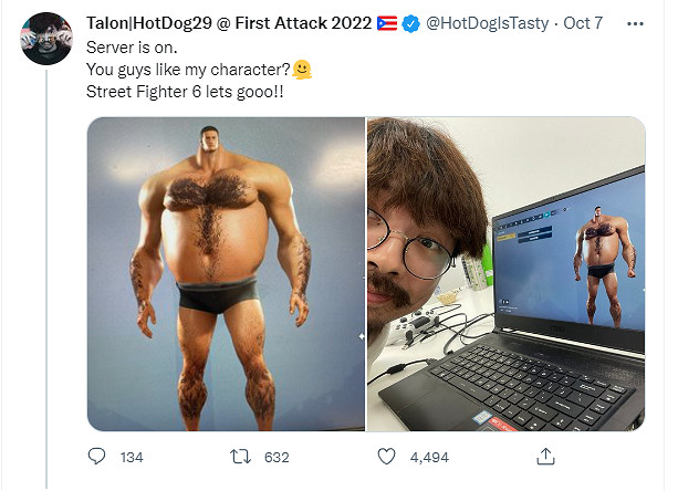 在快打旋風6，你能看見比2077的捏牛子更抽象的捏人