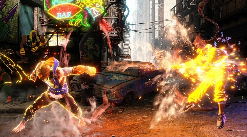 在快打旋風6，你能看見比2077的捏牛子更抽象的捏人