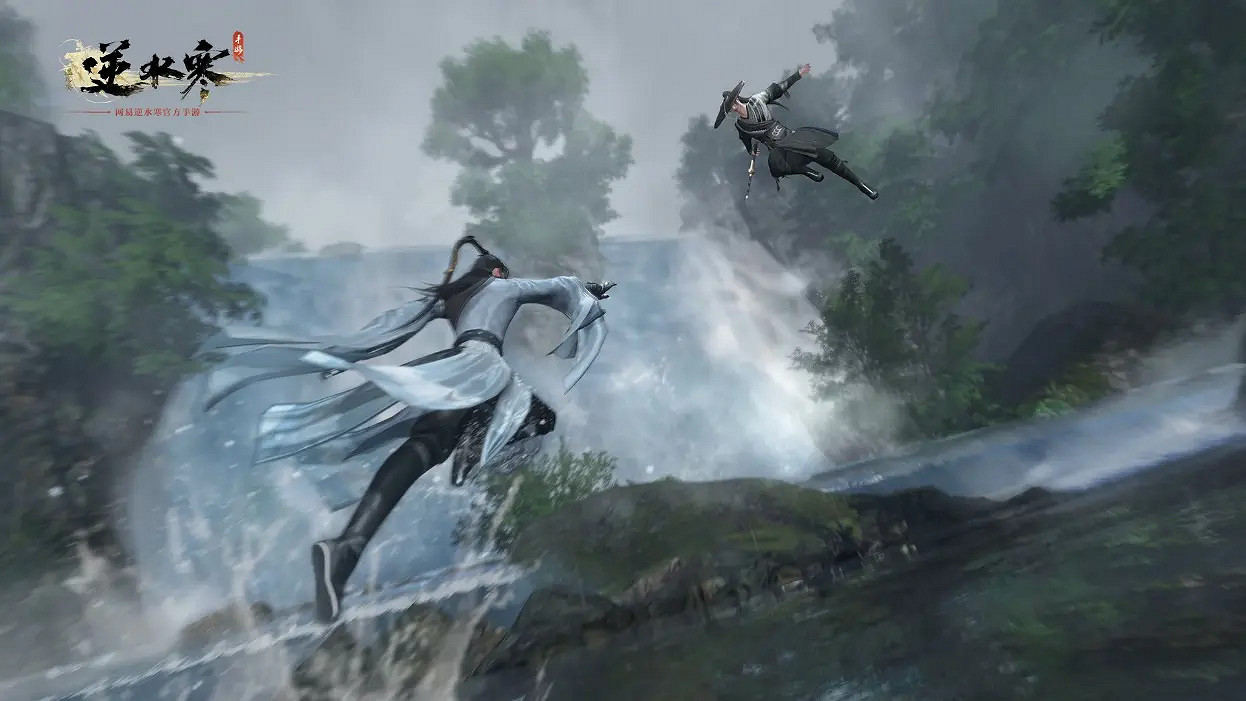 賽博桂花雨裡的水墨江南