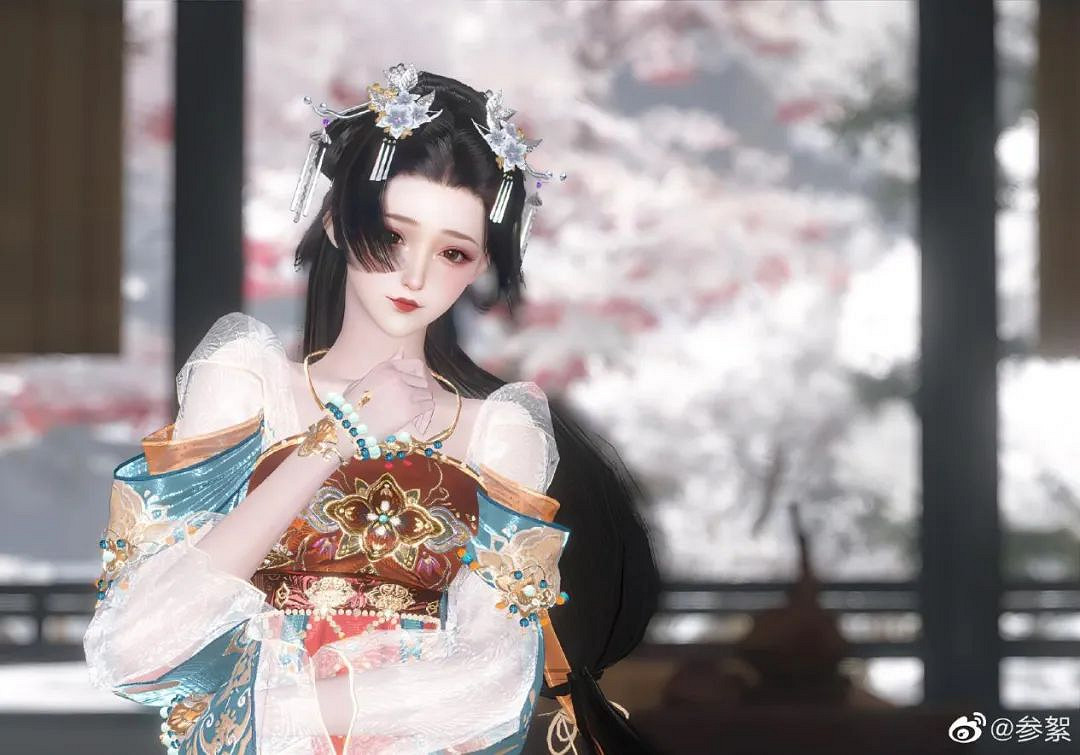 賽博桂花雨裡的水墨江南