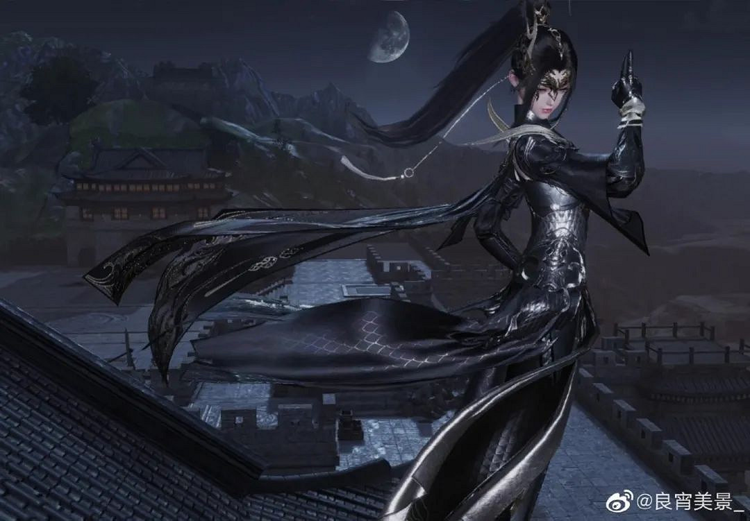 賽博桂花雨裡的水墨江南