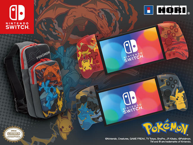 Hori 推出寶可夢聯名NS背包和搖桿 預計於11月發售 Hori 推出寶可夢聯名NS背包和搖桿 預計於11月發售