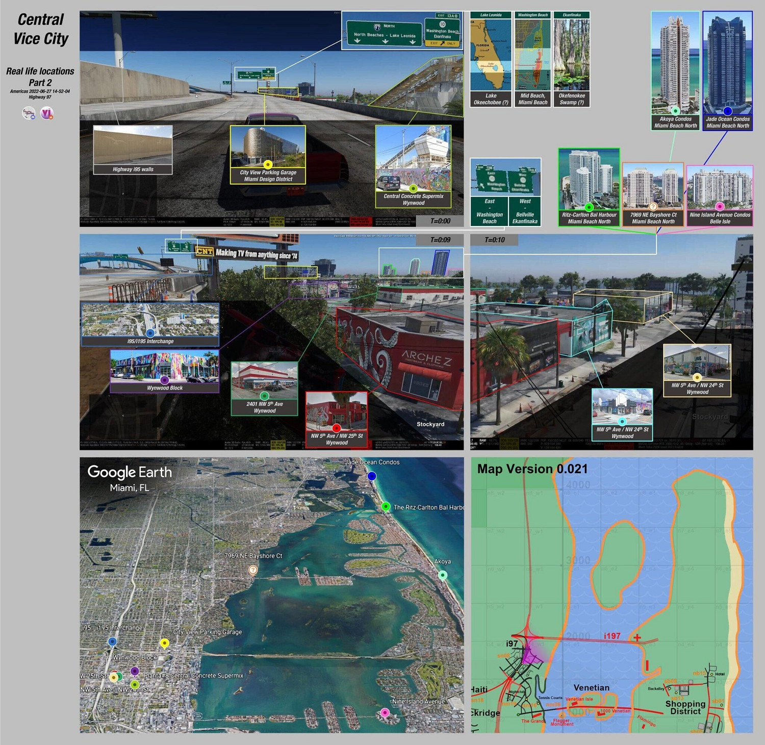 R星完美還原！《GTA6》車輛、地圖與現實的對比圖！