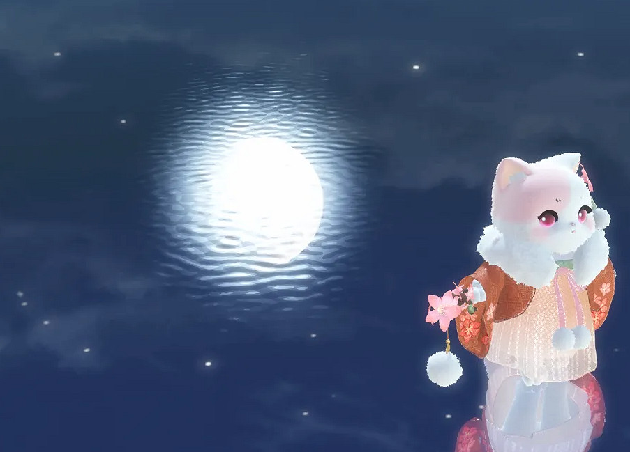 賽博桂花雨裡的水墨江南