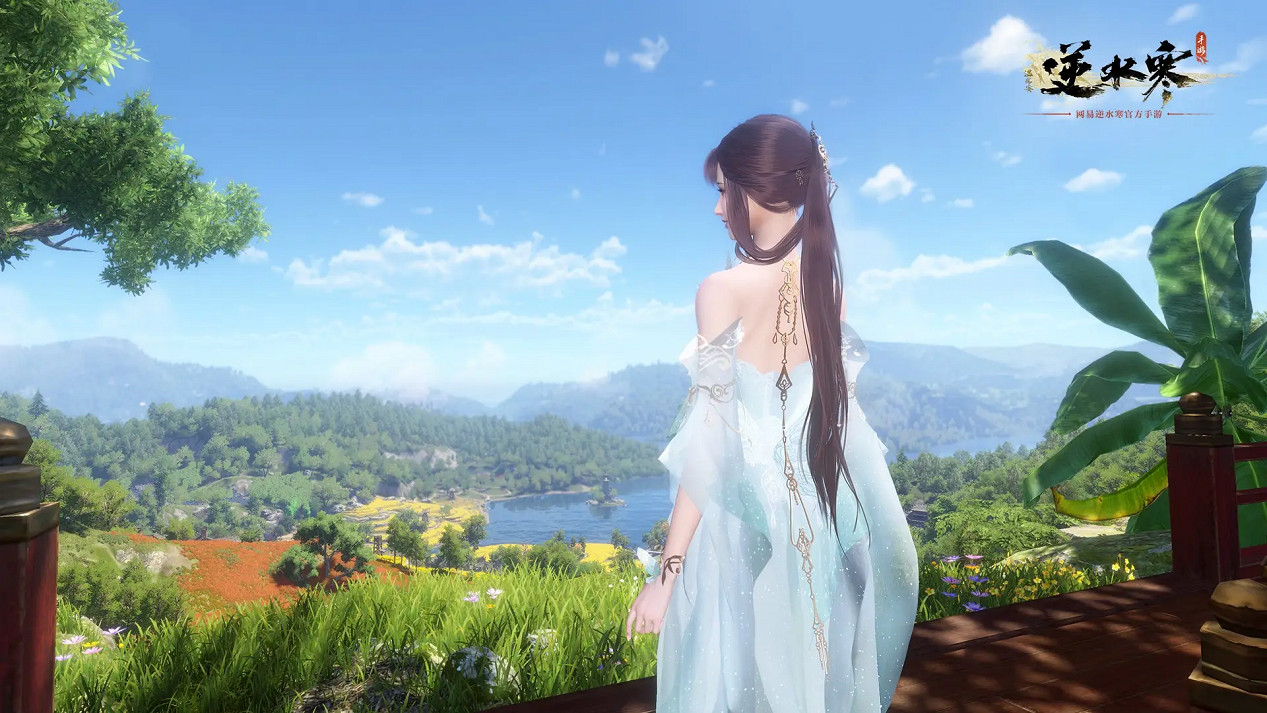 賽博桂花雨裡的水墨江南