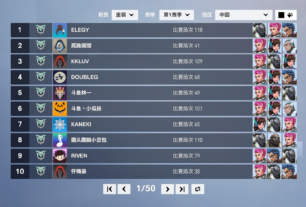 《鬥陣特攻:歸來》霧子競技模式可用!公布500強榜單 《鬥陣特攻:歸來》霧子競技模式可用!公布500強榜單