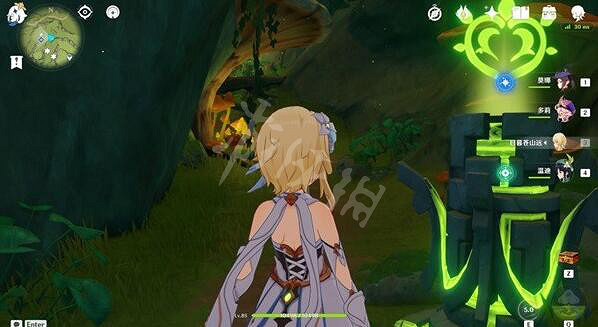 《原神》童夢的切片下面的藤蔓怎麽開?童夢的切片藤蔓解法介紹 《原神》童夢的切片下面的藤蔓怎麽開?童夢的切片藤蔓解法介紹