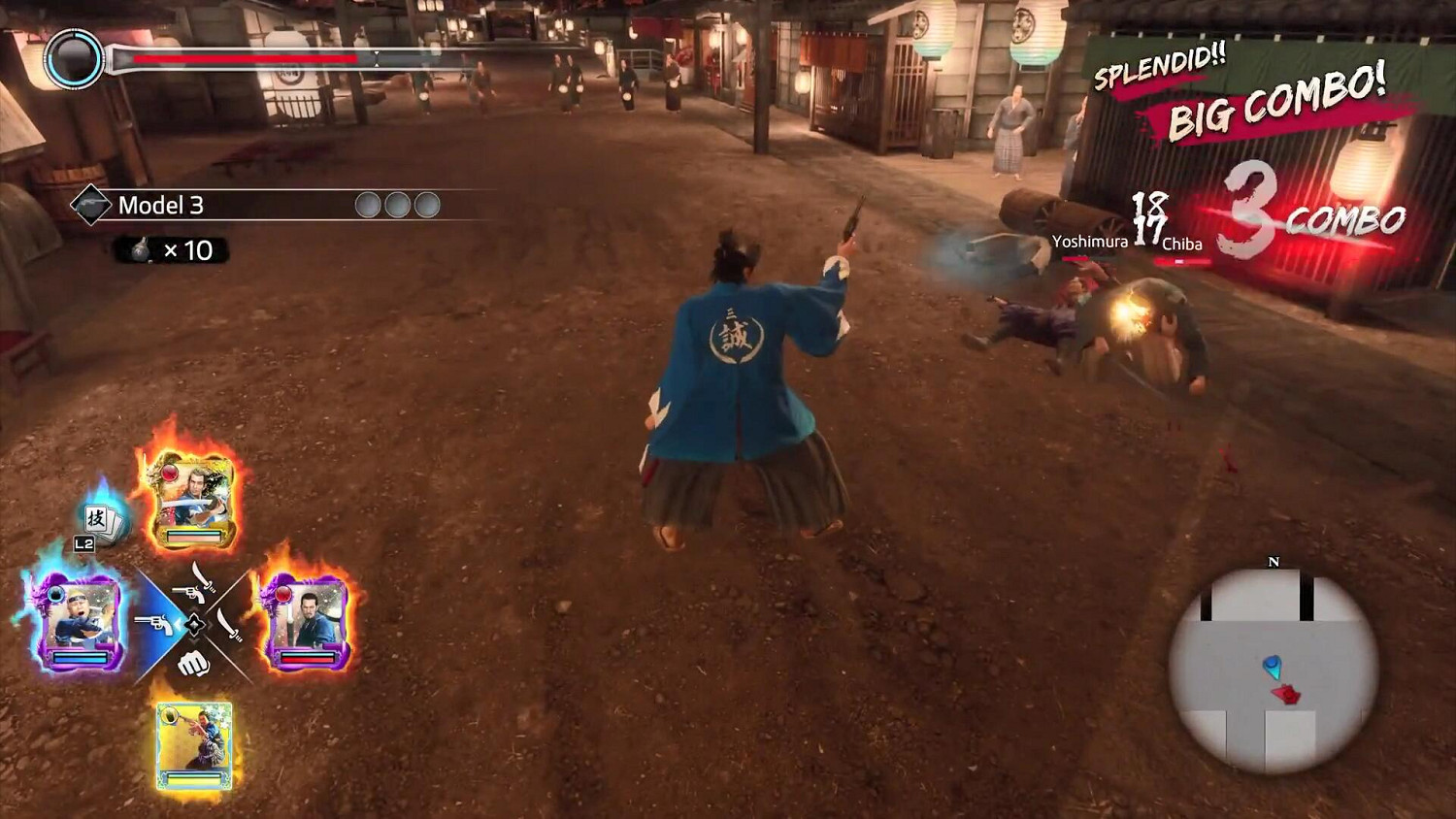 《如龍:維新極》15分鐘實機展示 夜晚京都街頭亂戰! 《如龍:維新極》15分鐘實機展示 夜晚京都街頭亂戰!