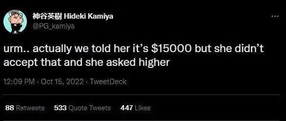 周薪4000美元的貝姐聲優,為什麽要抵制獵天使魔女3 周薪4000美元的貝姐聲優,為什麽要抵制獵天使魔女3