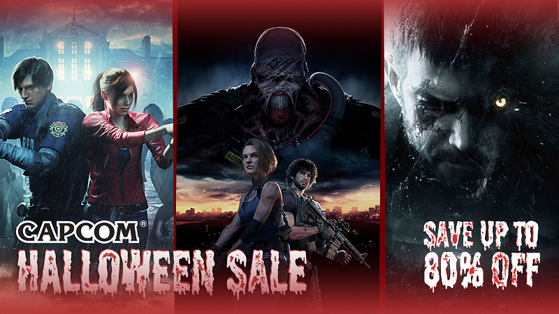 卡普空萬聖節Steam特賣 推出《惡靈古堡》萬聖節捆綁包 卡普空萬聖節Steam特賣 推出《惡靈古堡》萬聖節捆綁包
