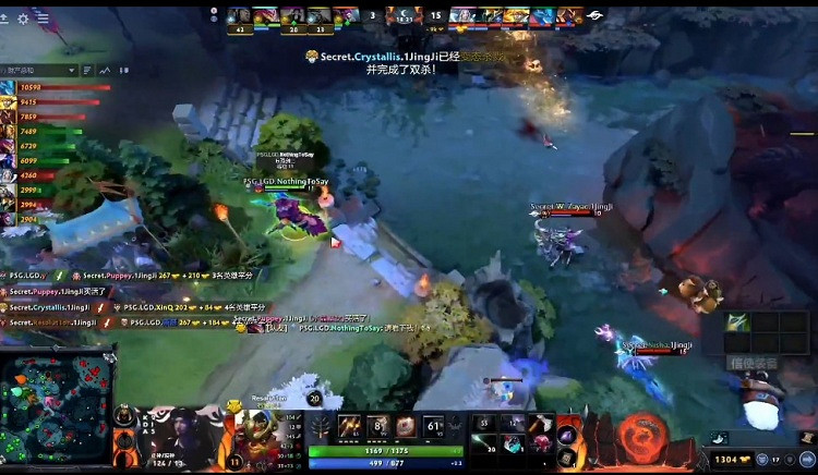 《Dota2》Ti11淘汰賽勝者組:Secret 2 - 0 PSG.LGD 《Dota2》Ti11淘汰賽勝者組:Secret 2 - 0 PSG.LGD