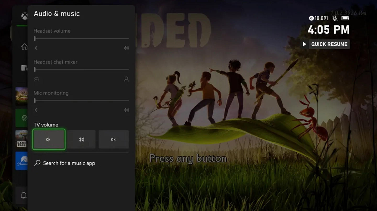 Xbox十月系統更新發布:主機可直接控制電視音量等 Xbox十月系統更新發布:主機可直接控制電視音量等