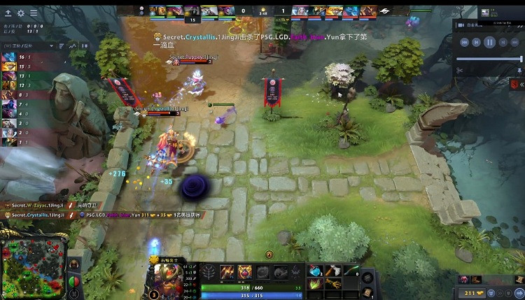 《Dota2》Ti11淘汰賽勝者組:Secret 2 - 0 PSG.LGD 《Dota2》Ti11淘汰賽勝者組:Secret 2 - 0 PSG.LGD