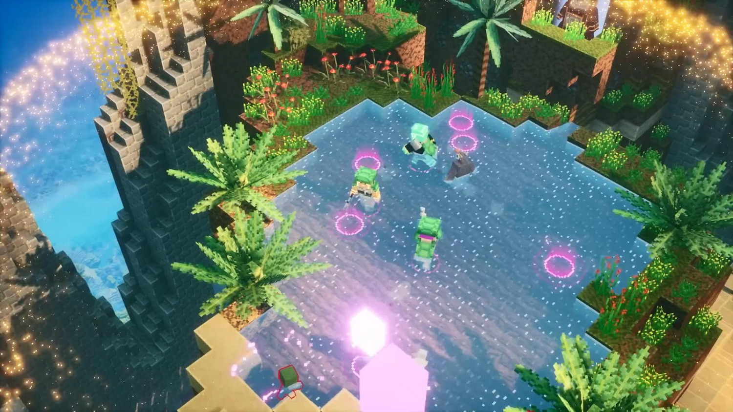 《當個創世神麥塊：地下城》第三個季節性冒險上線：“動物集市”