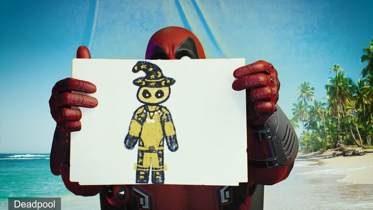 《漫威暗夜之子》官推被死侍"接管":這遊戲沒我不行! 《漫威暗夜之子》官推被死侍"接管":這遊戲沒我不行!