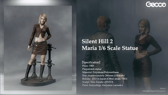 科拿米公布《沉默之丘》系列周邊 無臉護士姿態妖嬈！