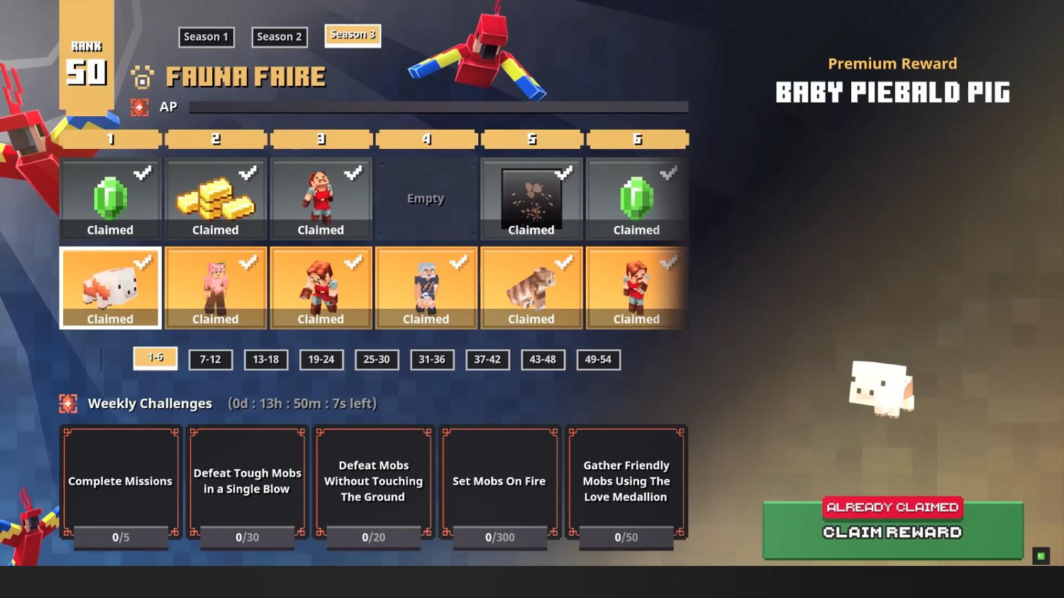 《當個創世神麥塊：地下城》第三個季節性冒險上線：“動物集市”