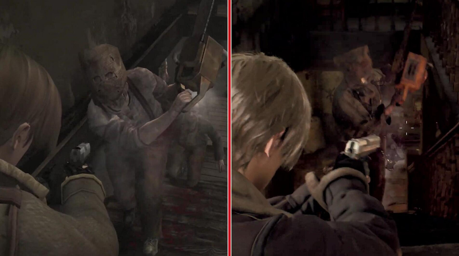 《惡靈古堡4》重製版與原版對比:整個遊戲徹底重做! 《惡靈古堡4》重製版與原版對比:整個遊戲徹底重做!