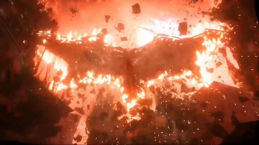 稀碎的高譚騎士，朋友們，還是看看遠方的蝙蝠俠吧