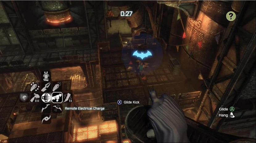 稀碎的高譚騎士，朋友們，還是看看遠方的蝙蝠俠吧