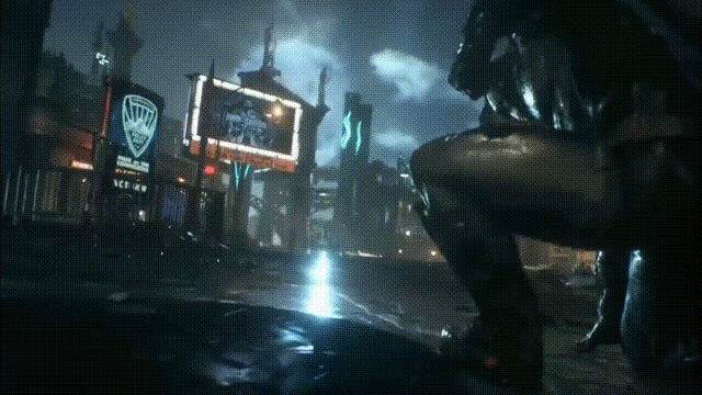 稀碎的高譚騎士，朋友們，還是看看遠方的蝙蝠俠吧