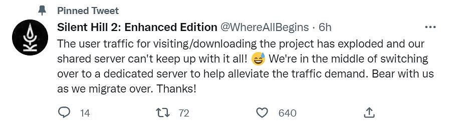 《沉默之丘2》粉絲增強版:不受重製版影響 將繼續更新 《沉默之丘2》粉絲增強版:不受重製版影響 將繼續更新