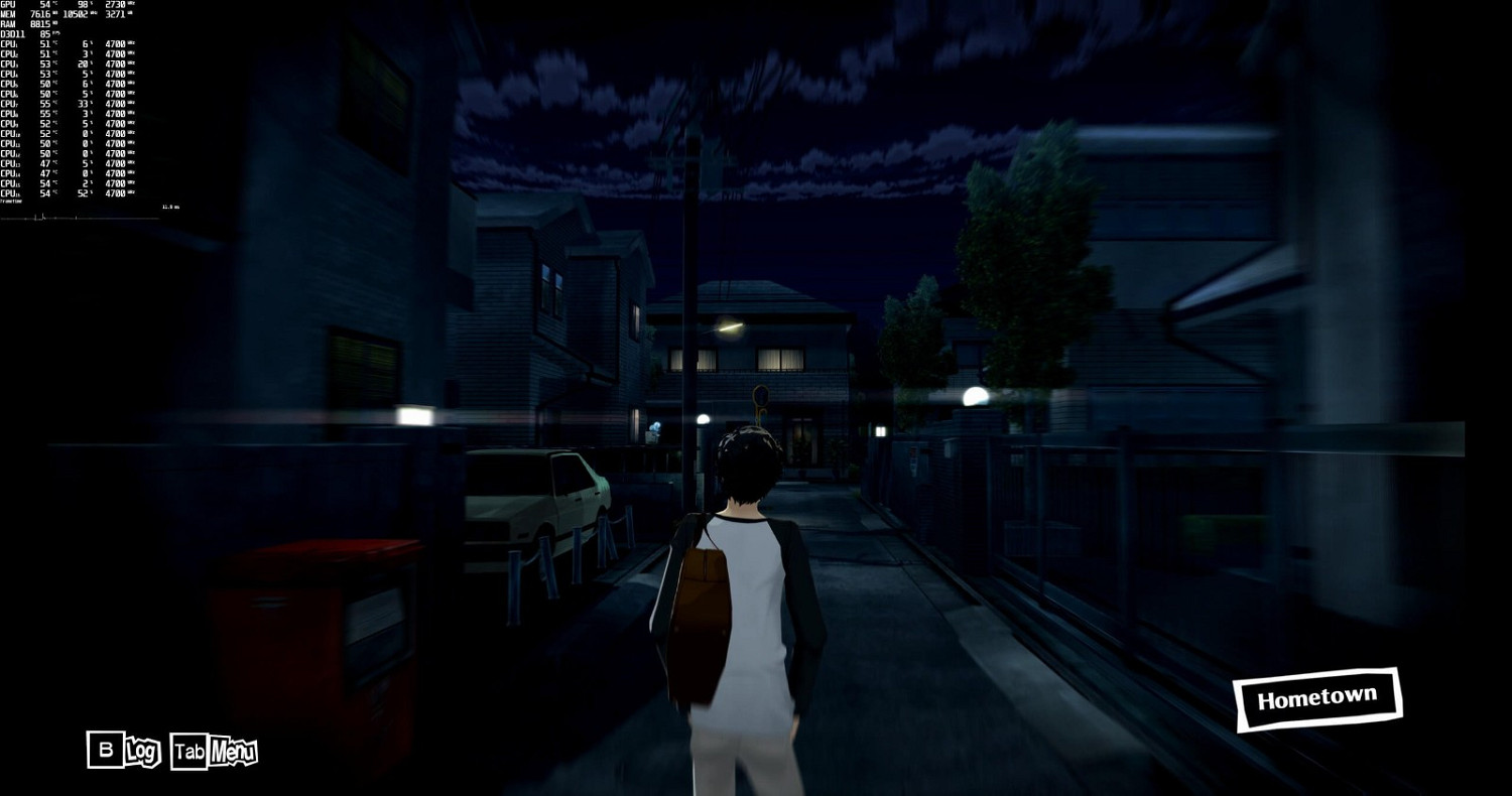 《女神異聞錄5R》4090可8K/60FPS極限畫質運行