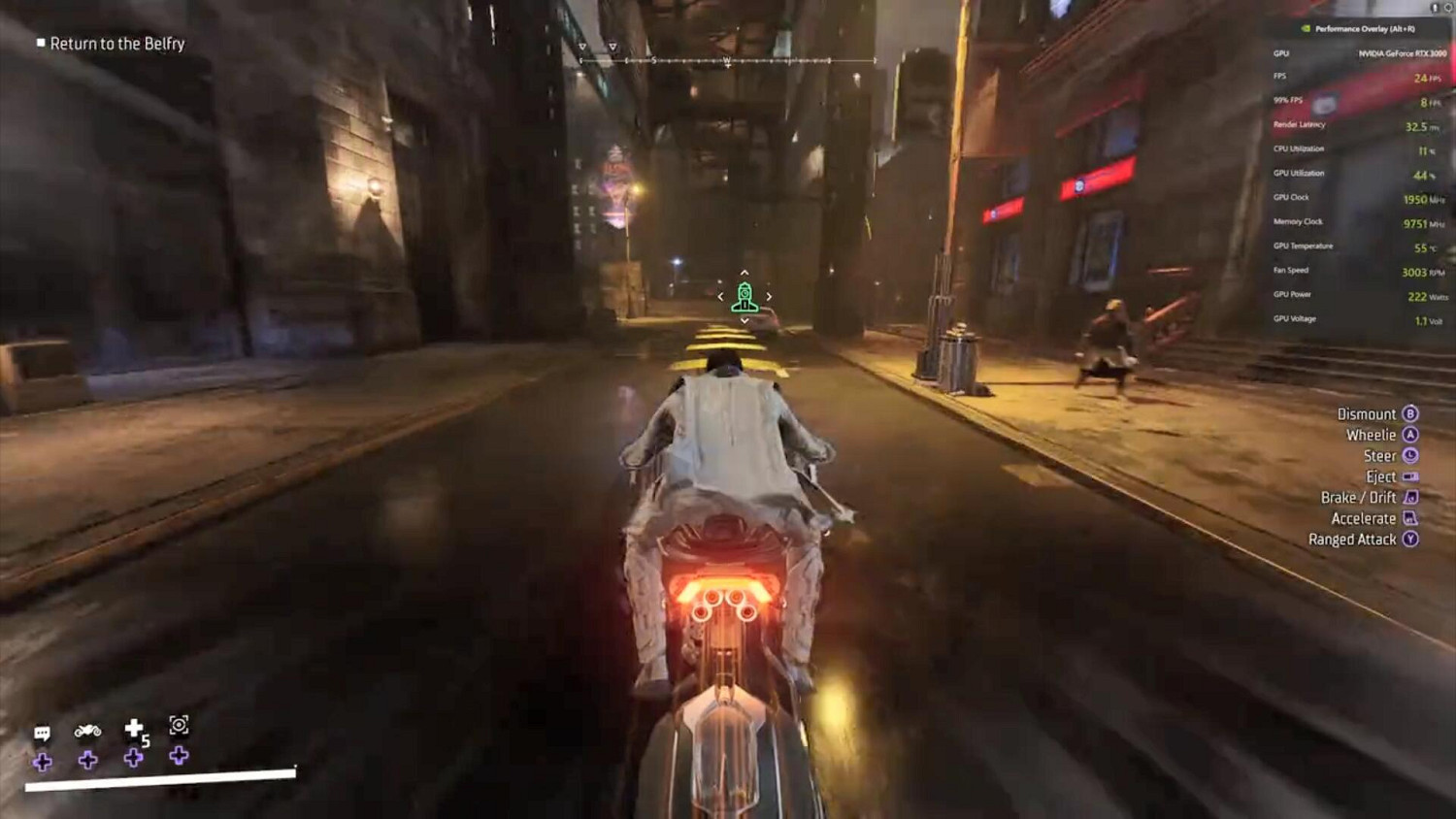 玩家吐槽《高譚騎士》卡頓:部分場景3090不穩30幀! 玩家吐槽《高譚騎士》卡頓:部分場景3090不穩30幀!