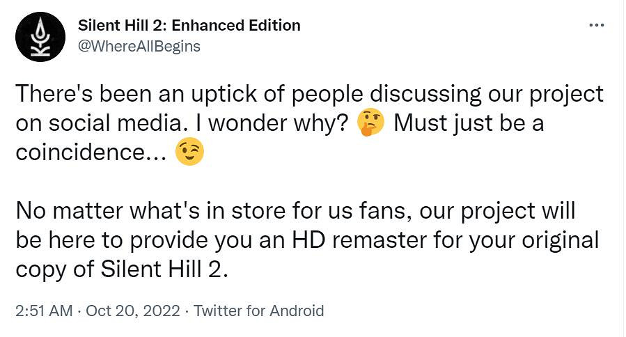 《沉默之丘2》粉絲增強版:不受重製版影響 將繼續更新 《沉默之丘2》粉絲增強版:不受重製版影響 將繼續更新