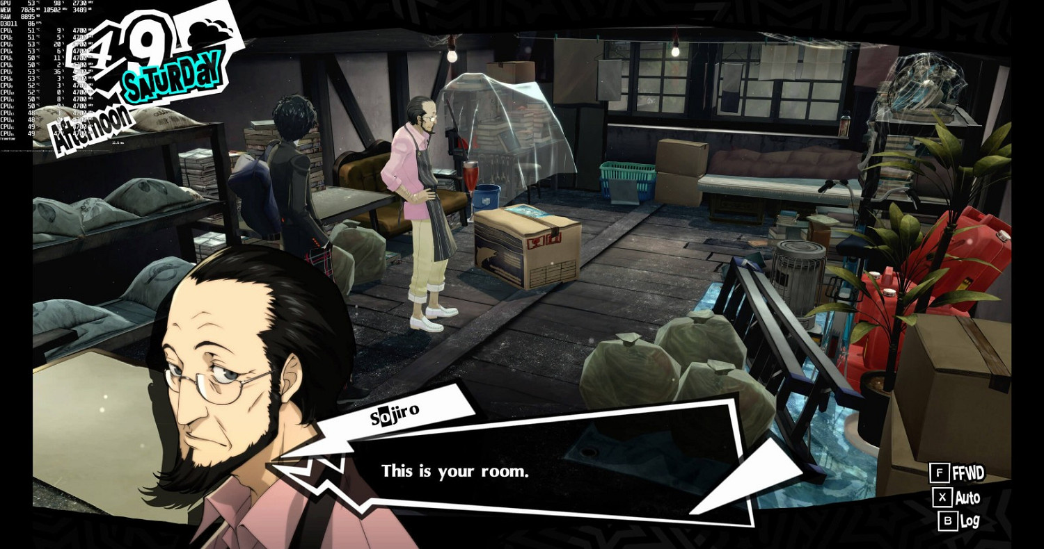 《女神異聞錄5R》4090可8K/60FPS極限畫質運行