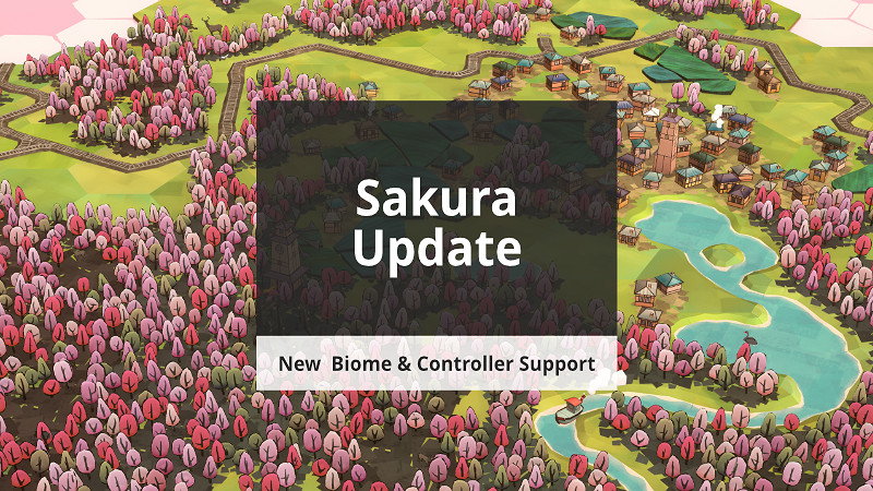 建造策略《築夢頌》PC新增和風櫻花地形和搖桿支援 建造策略《築夢頌》PC新增和風櫻花地形和搖桿支援