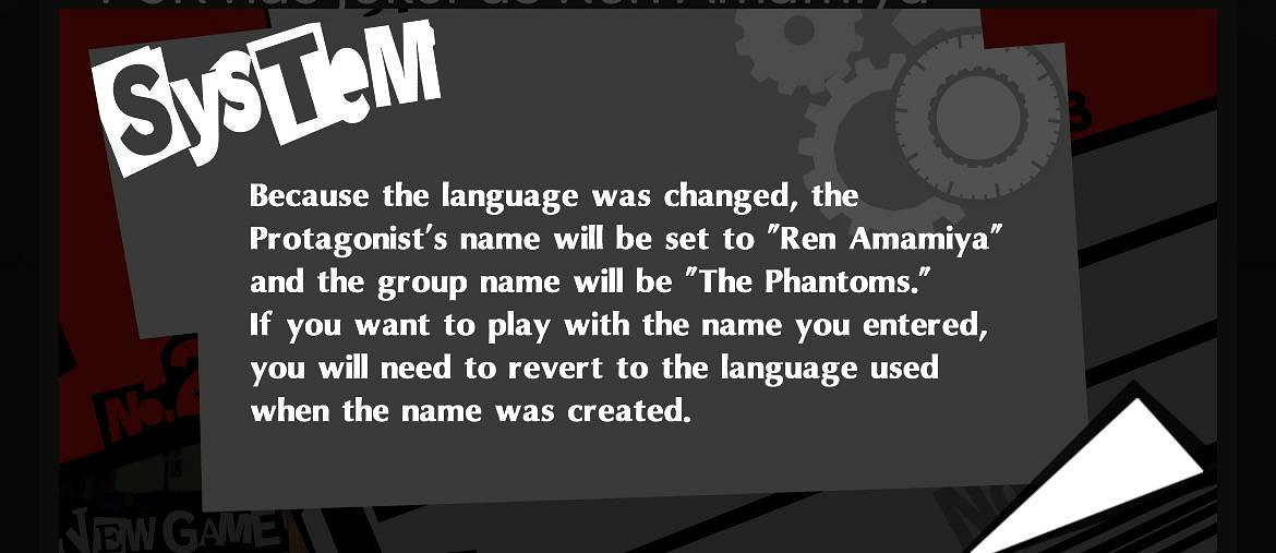 《女神異聞錄5R》主角到底叫什麽？官方默認名揭曉