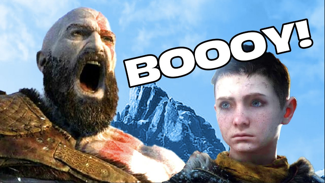 《戰神：諸神黃昏》中奎爺不再稱呼阿特柔斯為“boy”