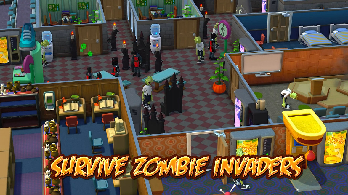 殭屍大軍來吃腦子了！《雙點校園》萬聖節更新預告