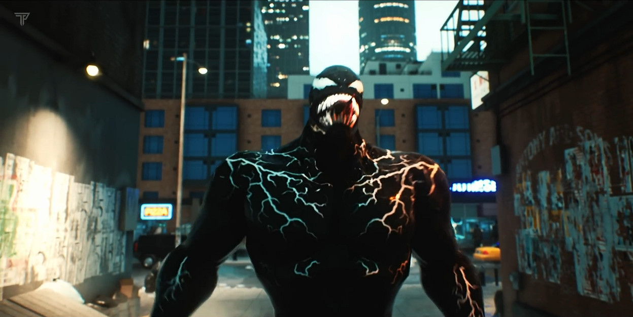 大神虛幻5引擎自製開放世界《毒液》展示片段！